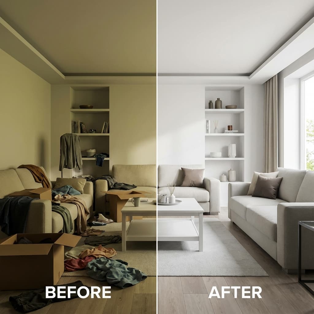 Antes y después de nuestro servicio